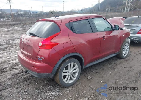 2013 Nissan Juke Sl from USA, damaged, VIN JN8AF5MV0DT209933
